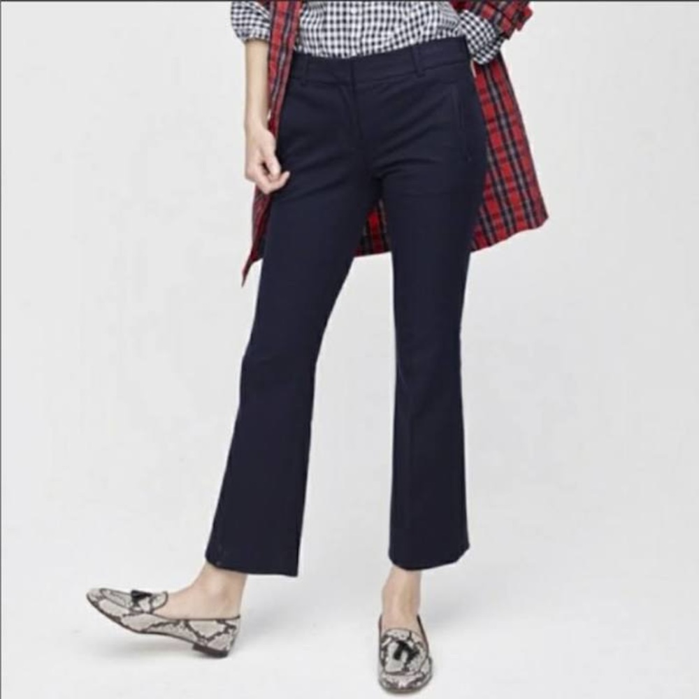 LIKE NEW J. Crew Teddie Pants Zipper Pockets